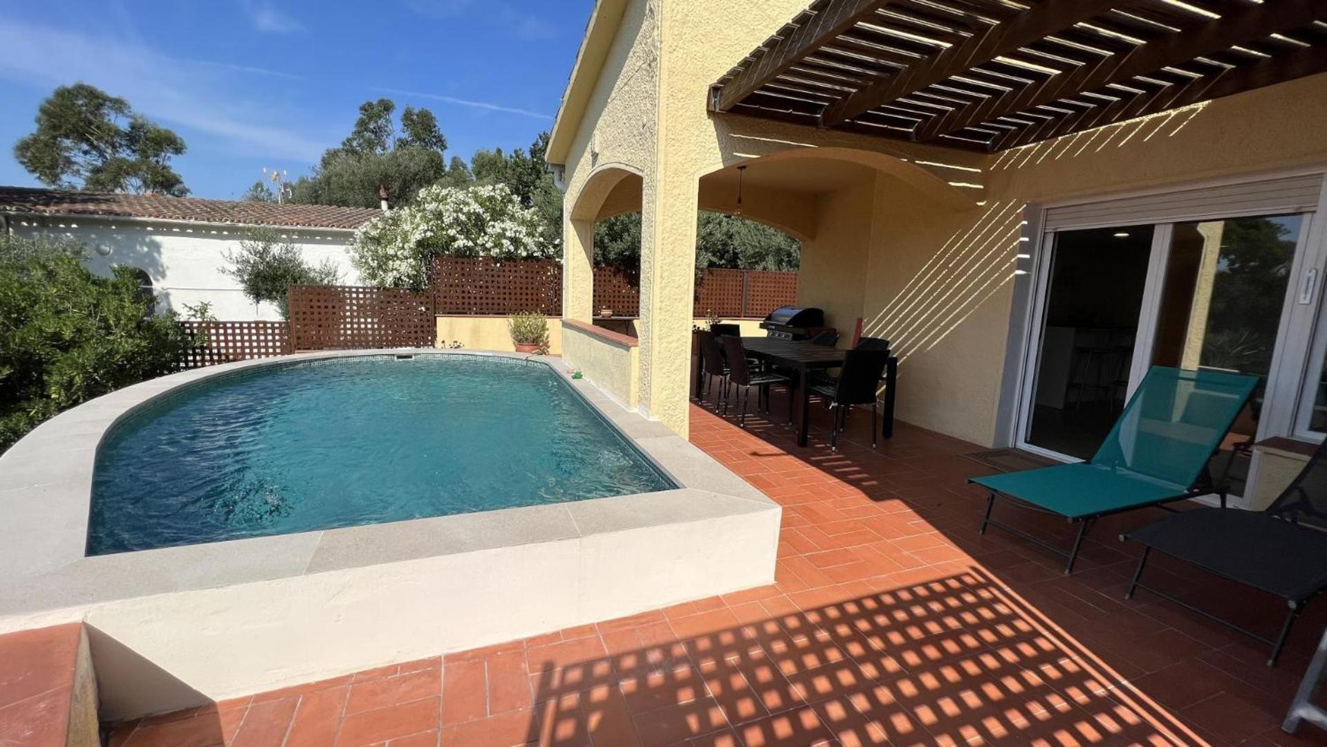 Preciosa Casa En Mas Fumats Con Piscina Y Bonitas Vistas Villa Selva de Mar Eksteriør billede