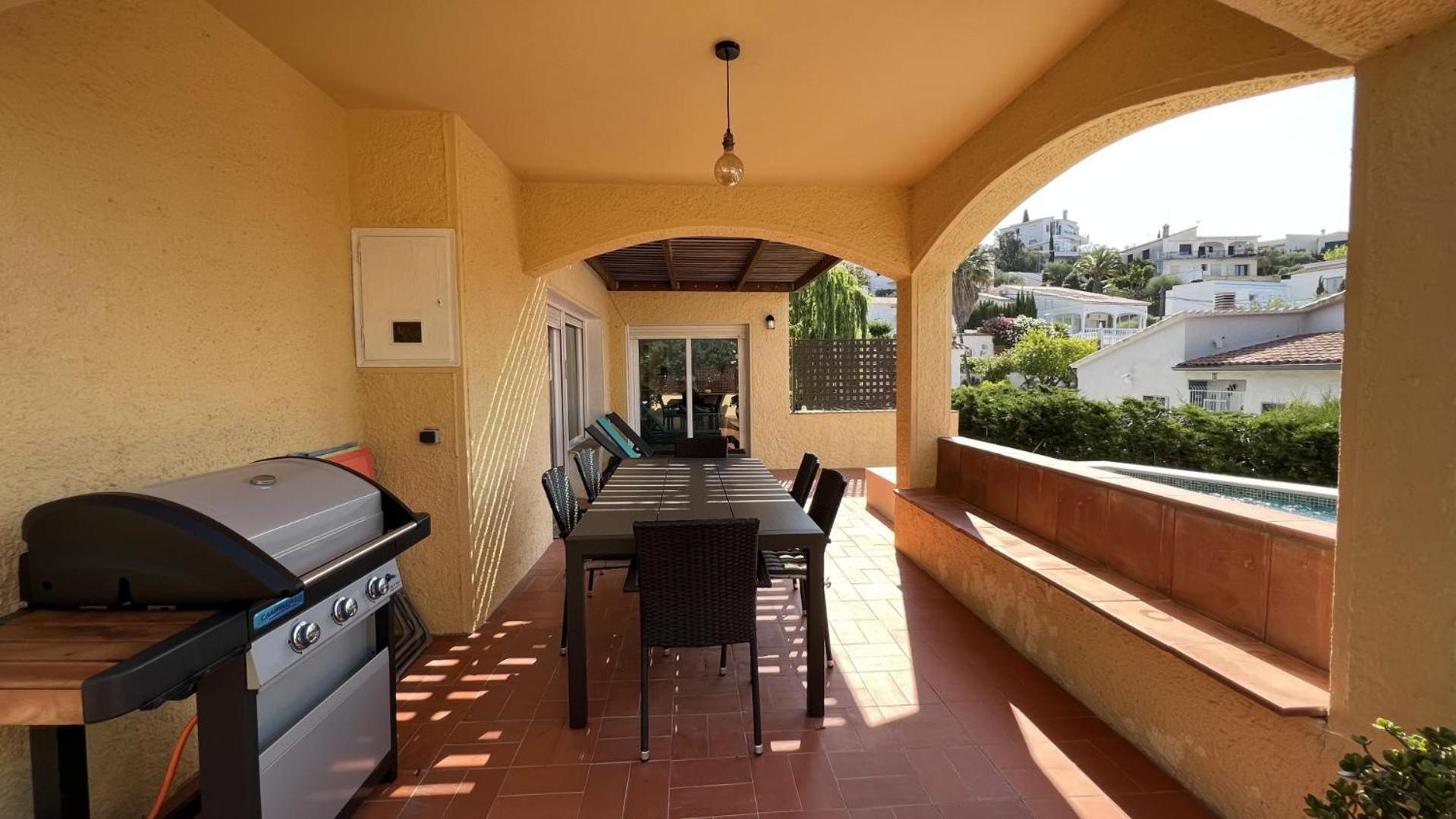 Preciosa Casa En Mas Fumats Con Piscina Y Bonitas Vistas Villa Selva de Mar Eksteriør billede