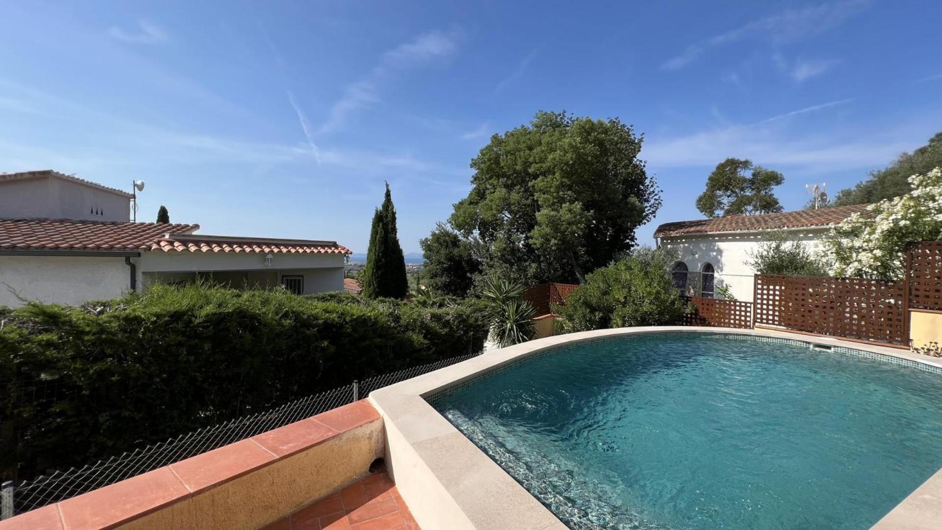 Preciosa Casa En Mas Fumats Con Piscina Y Bonitas Vistas Villa Selva de Mar Eksteriør billede